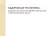 Аддитивные технологии