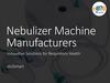Nebulizer Machine Manufacturers