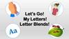 Let’s Go! My Letters! Letter Blends! (2 класс)
