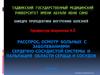 Расспрос, осмотр больных с заболеваниями сердечно-сосудистой системы и пальпация области сердца и сосудов