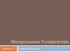 Digital Electronics. Lecture 13. Microprocessor Fundamentals