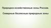Природно-хозяйственные зоны России. Северные безлесные природные зоны