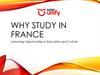Why study in France