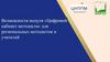 Возможности модуля «Цифровой кабинет методиста» для региональных методистов и учителей