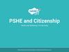 PSHE and Citizenship