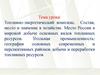 Топливно-энергетический комплекс. Состав, место и значение в хозяйстве. Место России в мировой добыче основных видов ресурсов
