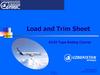 Load and Trim Sheet. A320 Type Rating Course
