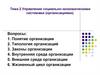 Управление социально - экономическими системами (организациями)