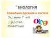 Эволюция органов и систем