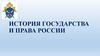 История государства и права России. Тема 17. Государство и право Российской Федерации (1991 г. – н.в.)