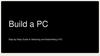 Build a PC