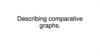 Describing comparative graphs