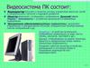 Видеосистема ПК