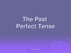 The Past Perfect Tense