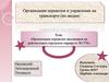 Организация перевозок пассажиров на действующем городском маршруте №1776