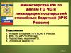 Министерство РФ по делам ГО ЧС и ликвидации последствий стихийных бедствий (МЧС России)
