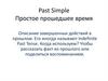 Past Simple. Простое прошедшее время