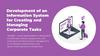 Development of an Information System for Creating and Managing Corporate Tasks