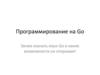 Программирование на Go. Зачем изучать язык Go и какие возможности он открывает
