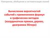 Вычисление вероятностей событий с применением формул и графических методов (координатная прямая, дерево, диаграмма Эйлера)