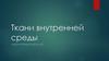 Ткани внутренней среды. Лабораторная работа 4-6