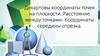 Декартовы координаты точек на плоскости. Расстояние между точками. Координаты середины отрезка
