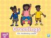 Greetings. ESL Vocabulary Lesson
