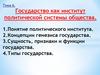 Тема 6. Государство как институт политической системы