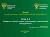 Элементы общей теории управления в таможенном менеджменте