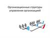 Организационные структуры управления организацией