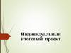Индивидуальный итоговый проект