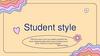 Student style