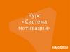 Курс «Система мотивации»