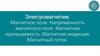 Электромагнетим. Магнитное поле. Напряжённость магнитного поля. Магнитная проницаемость. Магнитная индукция. Магнитный поток