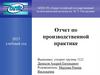 Отчет по производственной практике в МКУ «Городское хозяйство и лесничество»