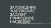Заповедник "Калужские засеки": природное наследие
