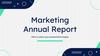 Marketing Annual Report