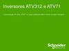 Inversores ATV312 e ATV71