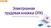 Электронная трудовая книжка (ЭТК)