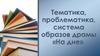 Тематика, проблематика, система образов драмы «На дне»