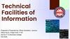 Technical Facilities of Information