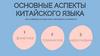 Основные аспекты китайского языка  (группа 10 -12 лет)