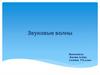 Звуковые волны