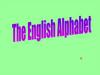 The English Alphabet