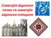 Симетрія відносно точки та симетрія відносно площини