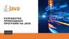 Разработка прикладных программ на Java