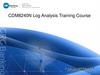 CDM8240N Log Analysis Training Course