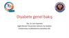 Diyabete genel bakış