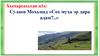 Сулаев Мохьмад «Сох муха эр дара адам?..»