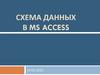 Схема данных в MS ACCESS